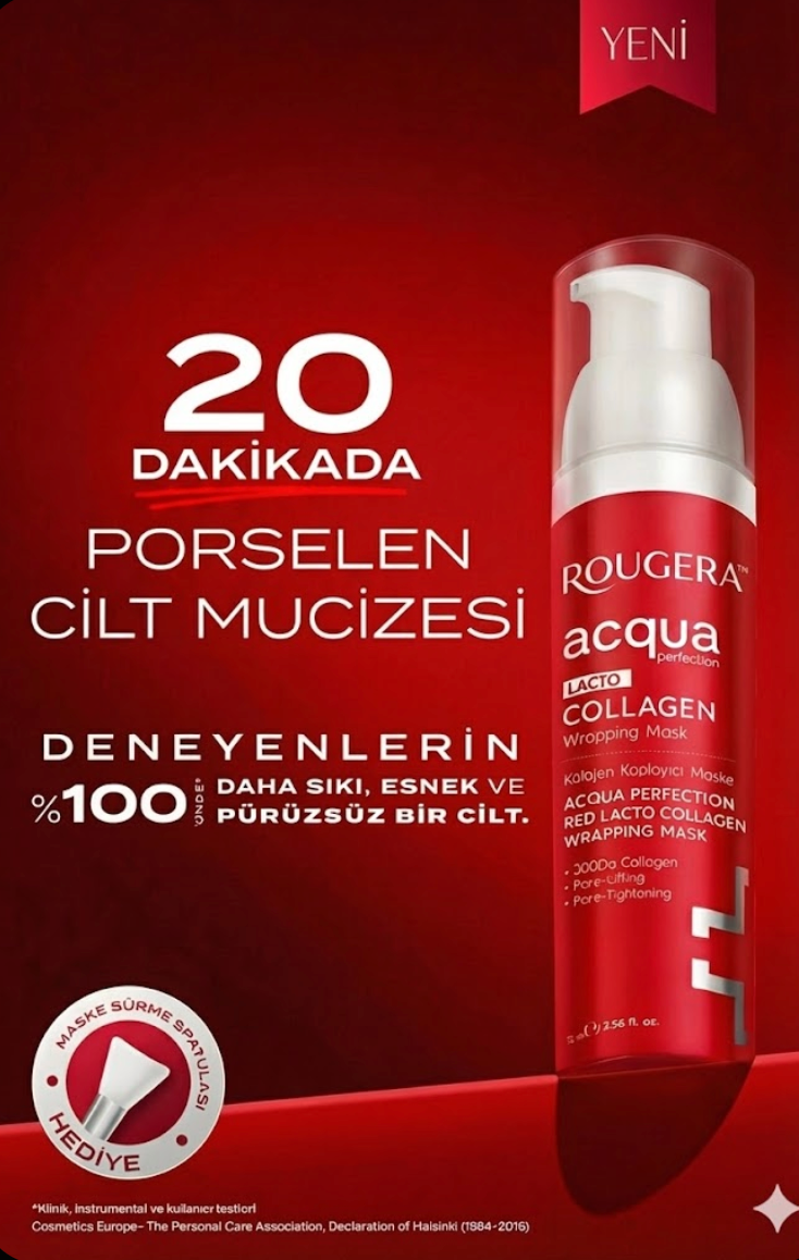 ROUGERA™ Acqua Perfection Kırışıklık Karşıtı Cilt Maskesi