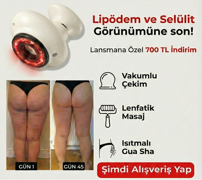 Rougera™ Yeni Nesil Selülit, Yağlanma, Lipödem giderici Masaj Aleti